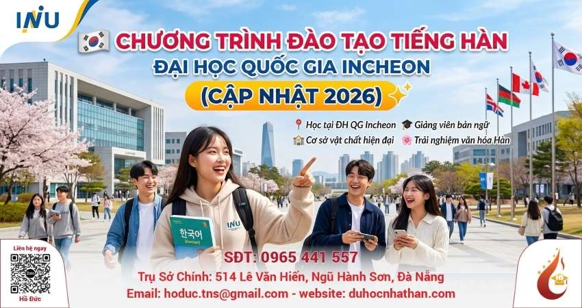 Các chương trình đào tạo tại trường đại học incheon
