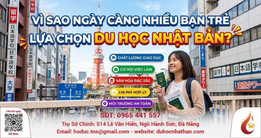 Vì sao ngày càng nhiều bạn trẻ lựa chọn du học tại Nhật Bản?