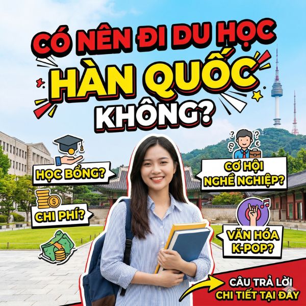 Nên đi du học Hàn Quốc không? Phân tích chi phí – cơ hội – rủi ro năm 2026