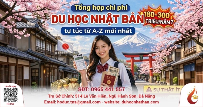 Bảng Giá Du Học Nhật Bản 2026: Chỉ Từ 180 Triệu Đồng (Trọn Gói)