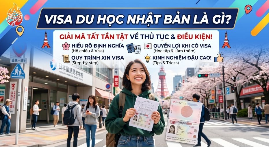Visa du học Nhật Bản là gì?