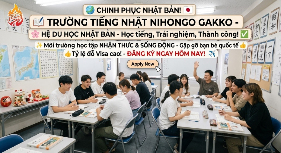 Trường tiếng Nhật Nihongo Gakko