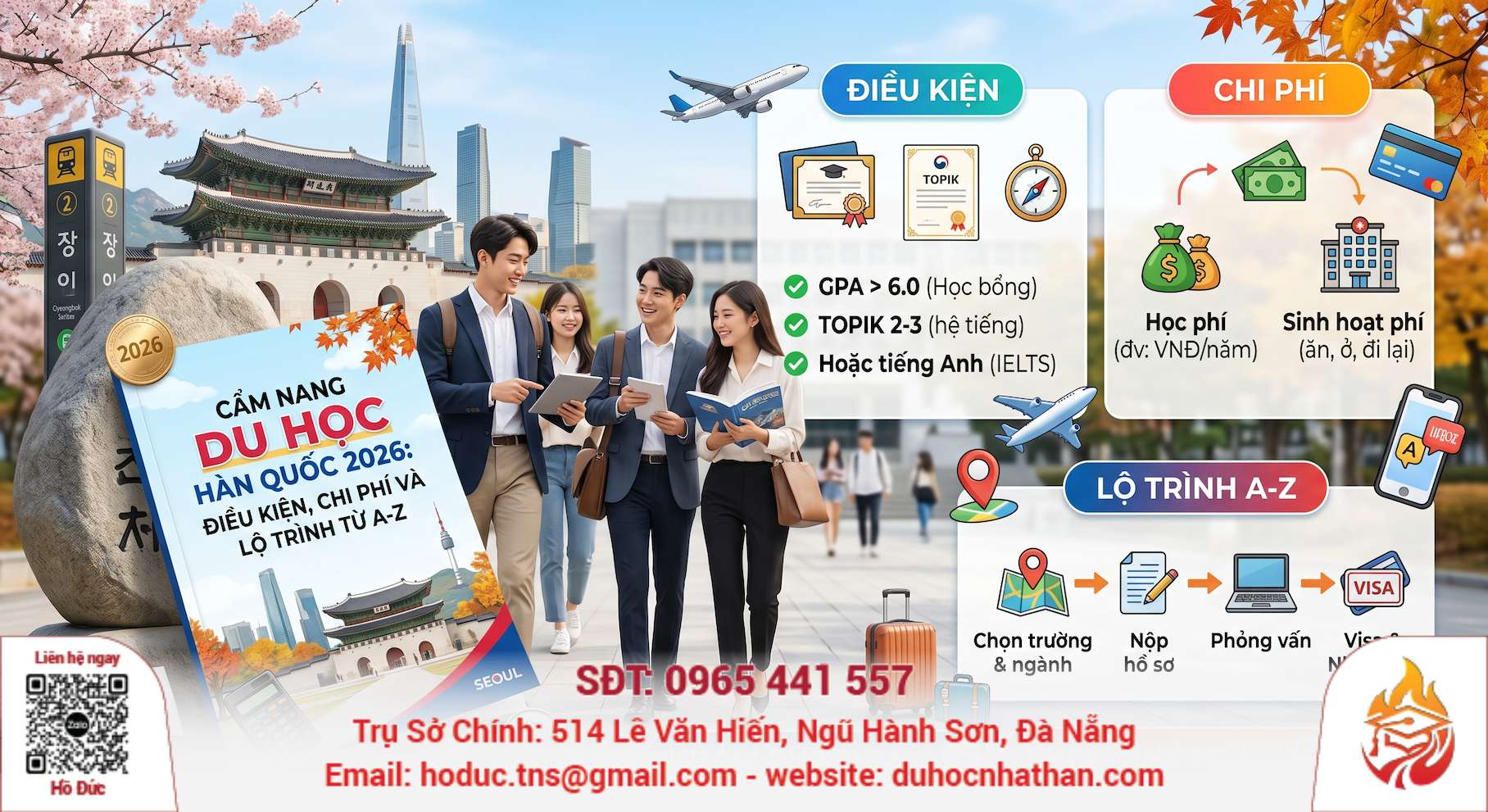 Cẩm nang du học hàn quốc năm 2026