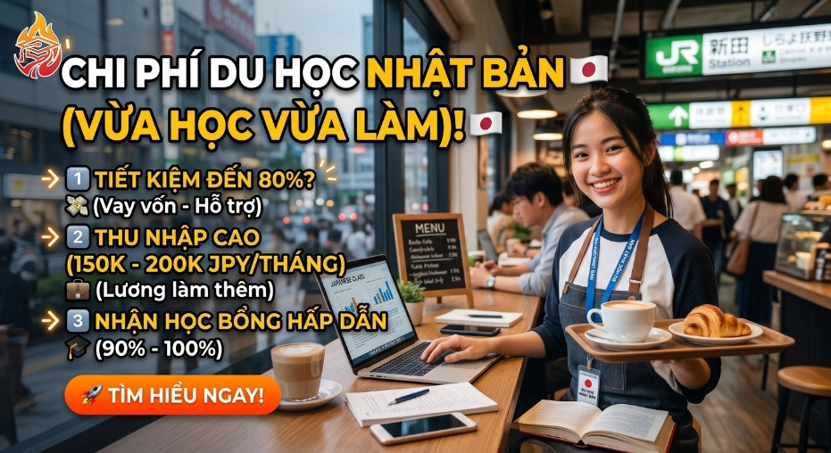 Chi phí du học Nhật Bản vừa học vừa làm