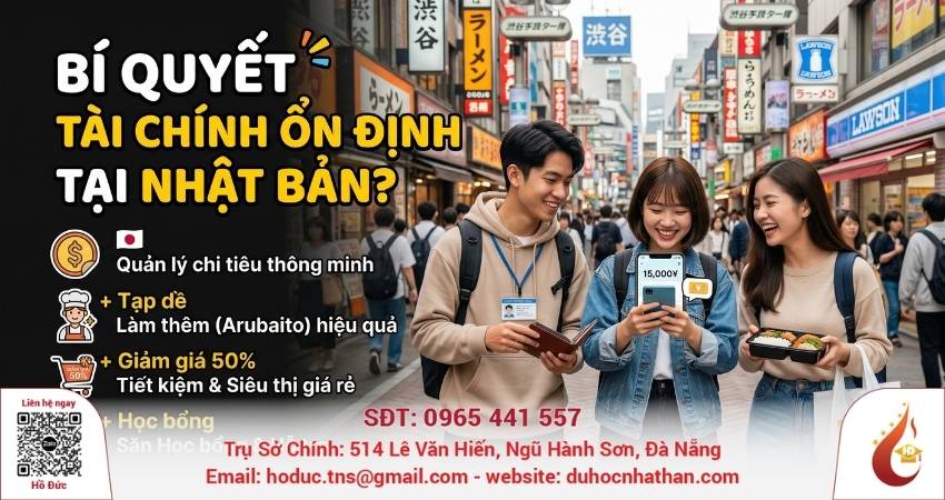 Bí quyết du học sinh nhật bản duy trì tài chính