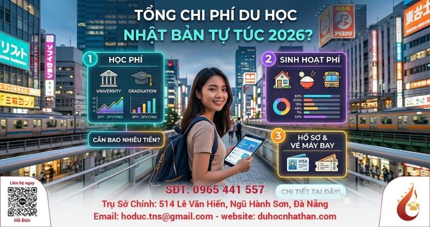 Tổng quan chi phí du học Nhật Bản 2026