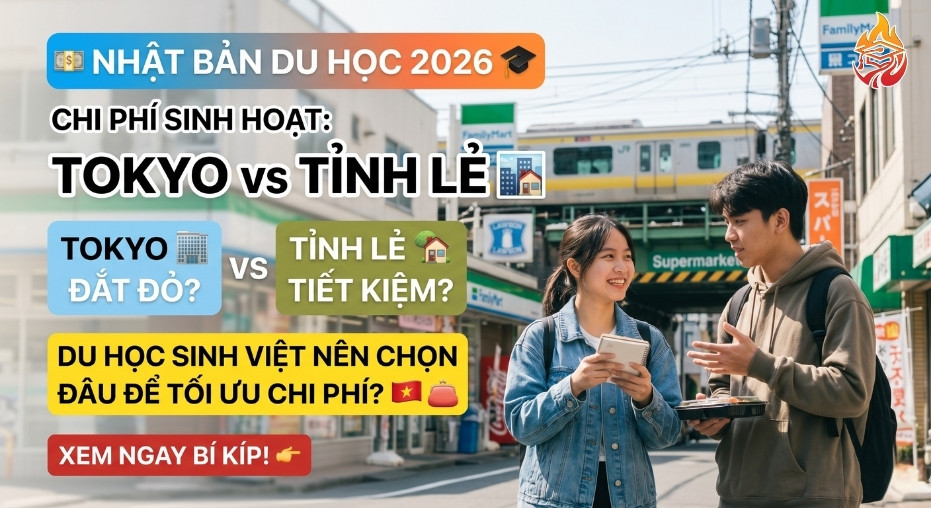 tiết kiệm chi phí du học Nhật Bản vừa học vừa làm