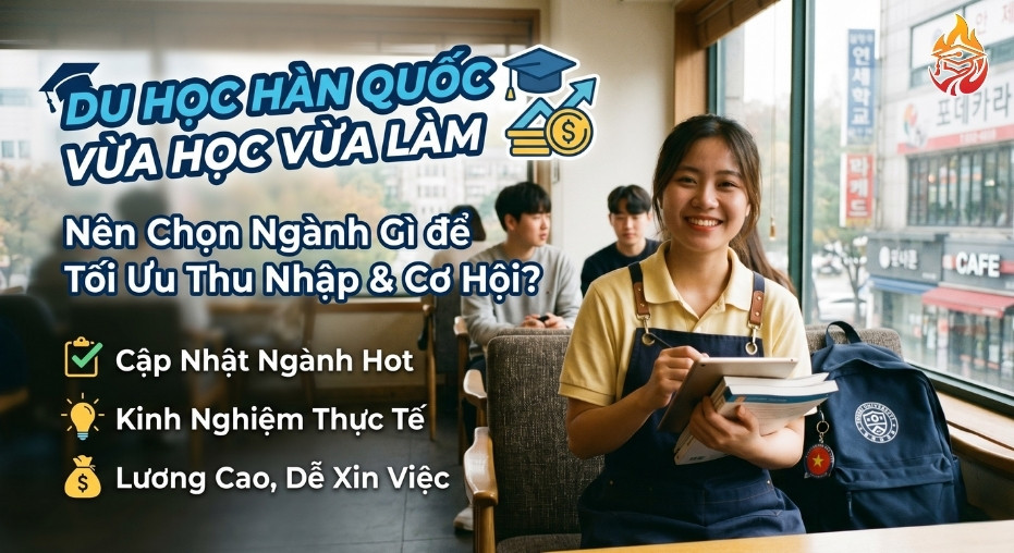 Du Học Hàn Quốc Vừa Học Vừa Làm Nên Chọn Ngành Gì?