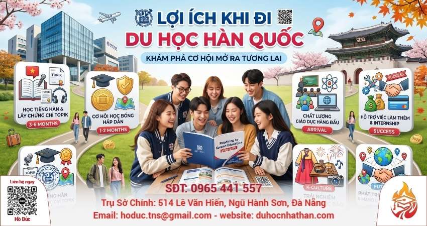 LỢI ÍCH KHI ĐI DU HỌC HÀN QUỐC: GIÁ TRỊ THẬT SAU NHỮNG NĂM THÁNG Ở HÀN