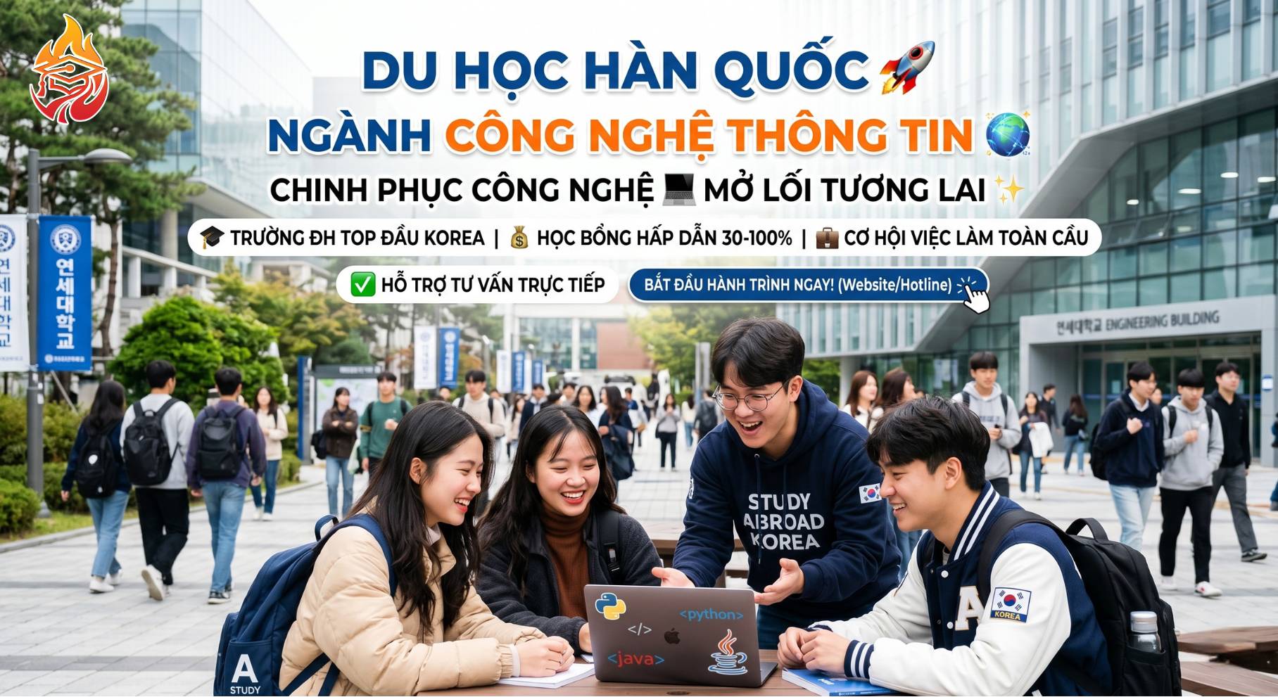 du học Hàn Quốc ngành công nghệ thông tin