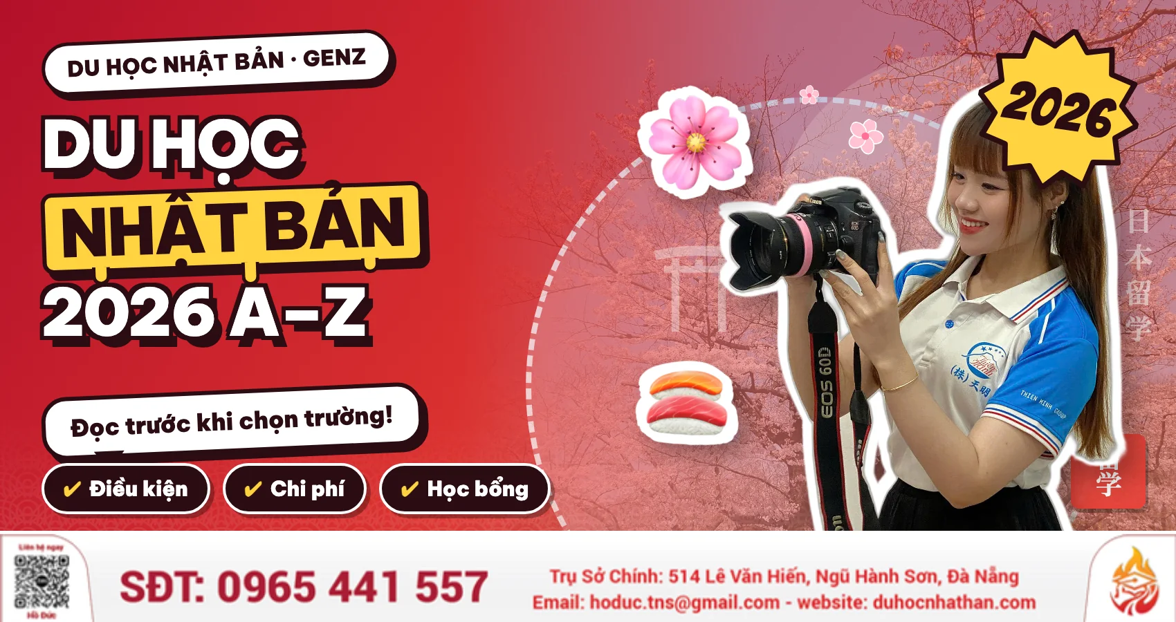 Du Học Nhật Bản 2026: Điều Kiện, Chi Phí, Học Bổng A–Z