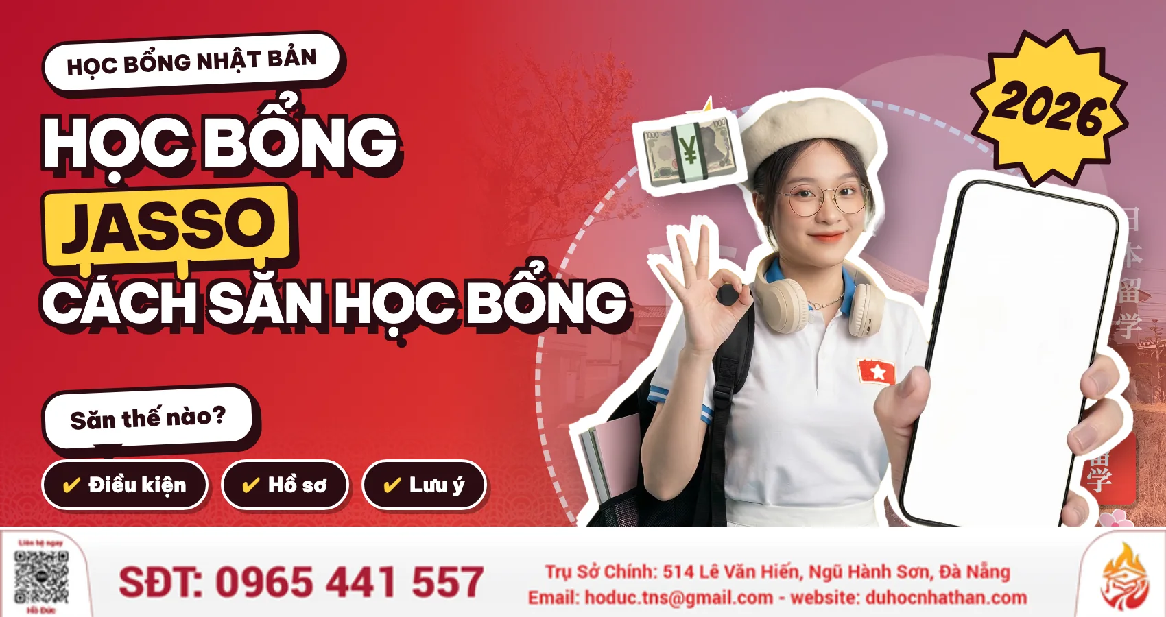 Học Bổng JASSO 2026: 30.000 Hay 48.000 Yên/Tháng? Điều Kiện