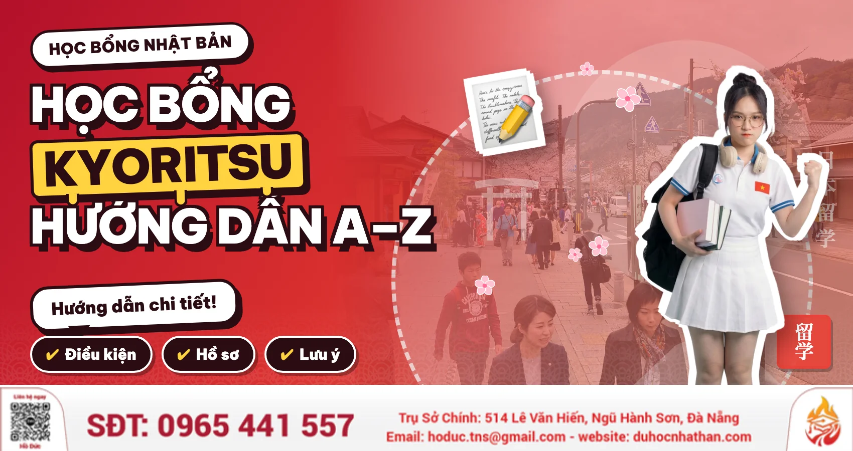 Học Bổng Kyoritsu 2026: 70.000 Yên Mỗi Tháng, Cách Xin