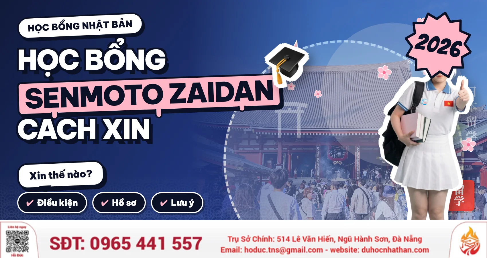 Học Bổng Senmoto Zaidan 2026: Thông Tin Nào Đã Kiểm Chứng?