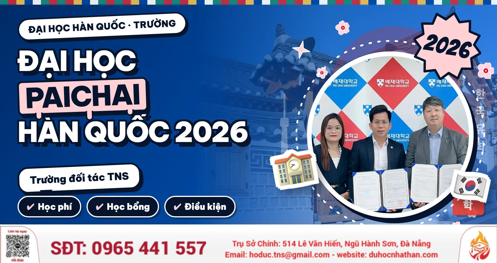 Đại Học Paichai Hàn Quốc 2026: Học Phí, Hồ Sơ, Visa