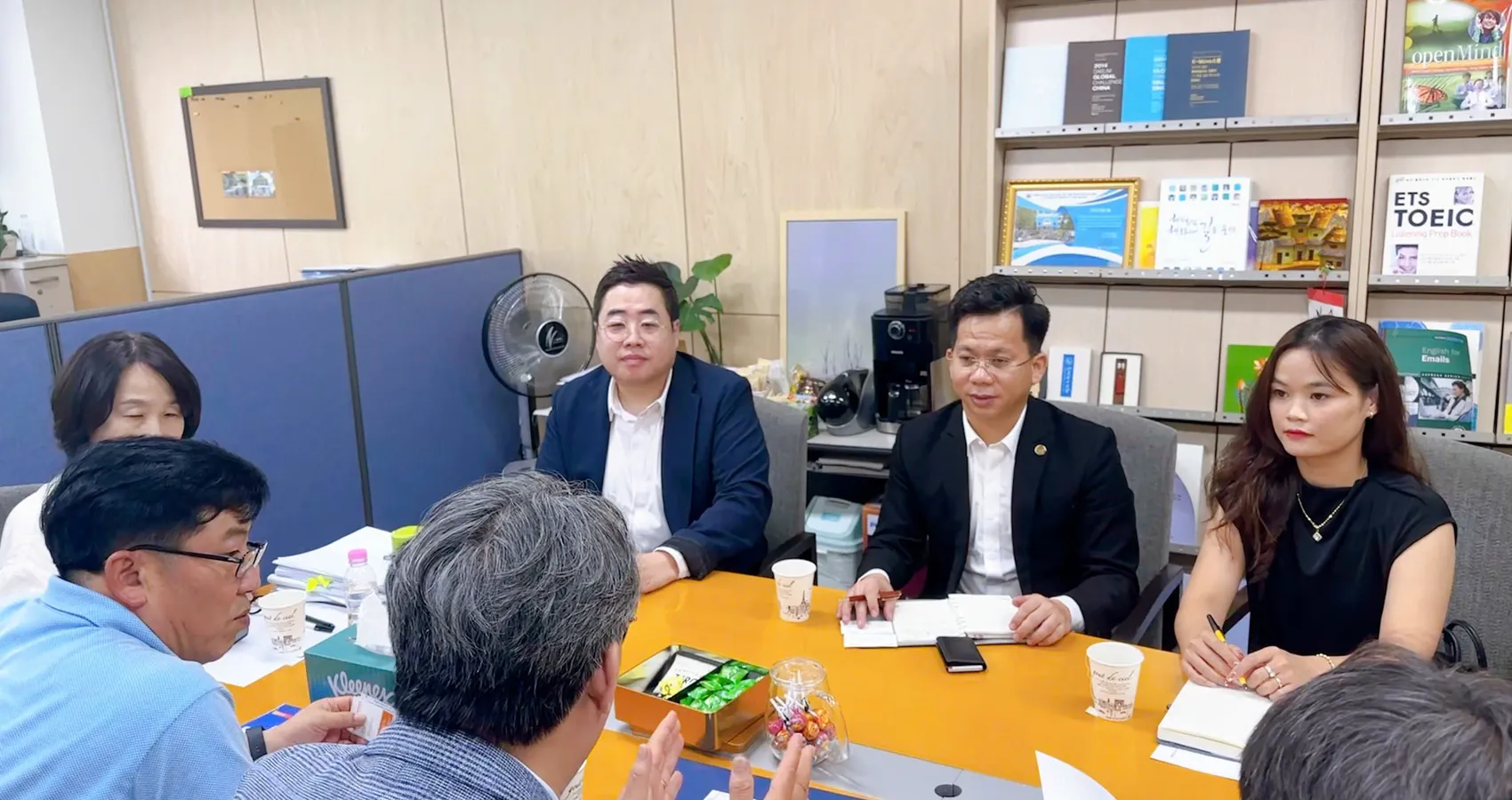 Buổi làm việc giữa đại diện TNS Group và Đại học Daelim (Hàn Quốc)