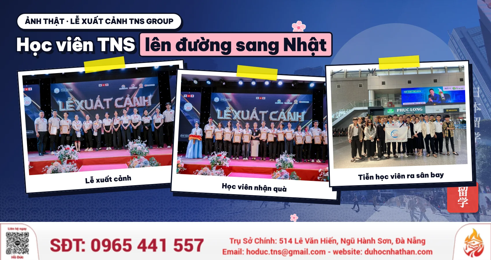 Lễ xuất cảnh học viên TNS GROUP sang Nhật Bản