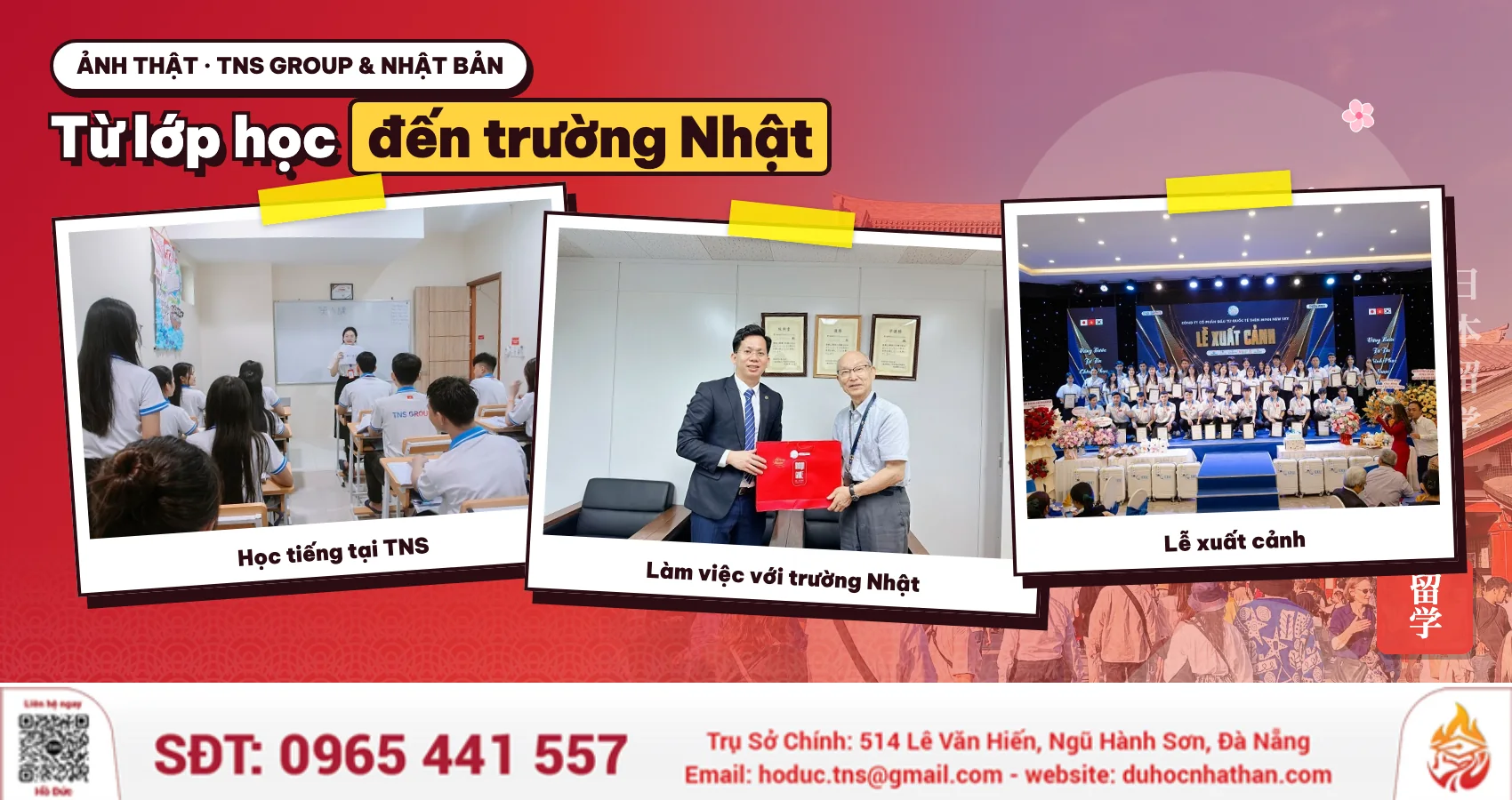 Học viên TNS GROUP từ lớp học tiếng đến làm việc với trường Nhật Bản
