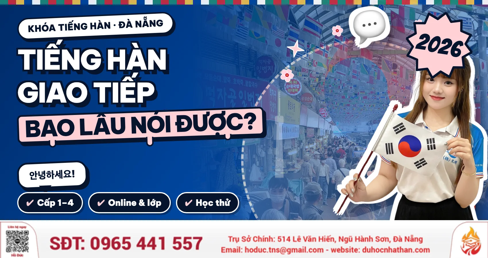 Học Tiếng Hàn Giao Tiếp Tại Đà Nẵng: Bao Lâu Nói Được?